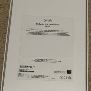 Apple iPad mini 6th gen Starlight with extras!